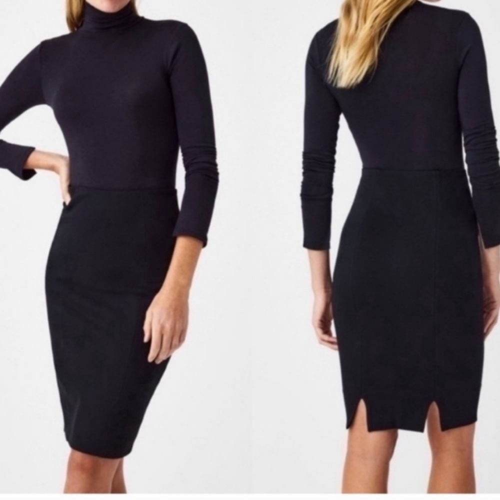 SPANX the perfect ponte‎ pencil skirt black